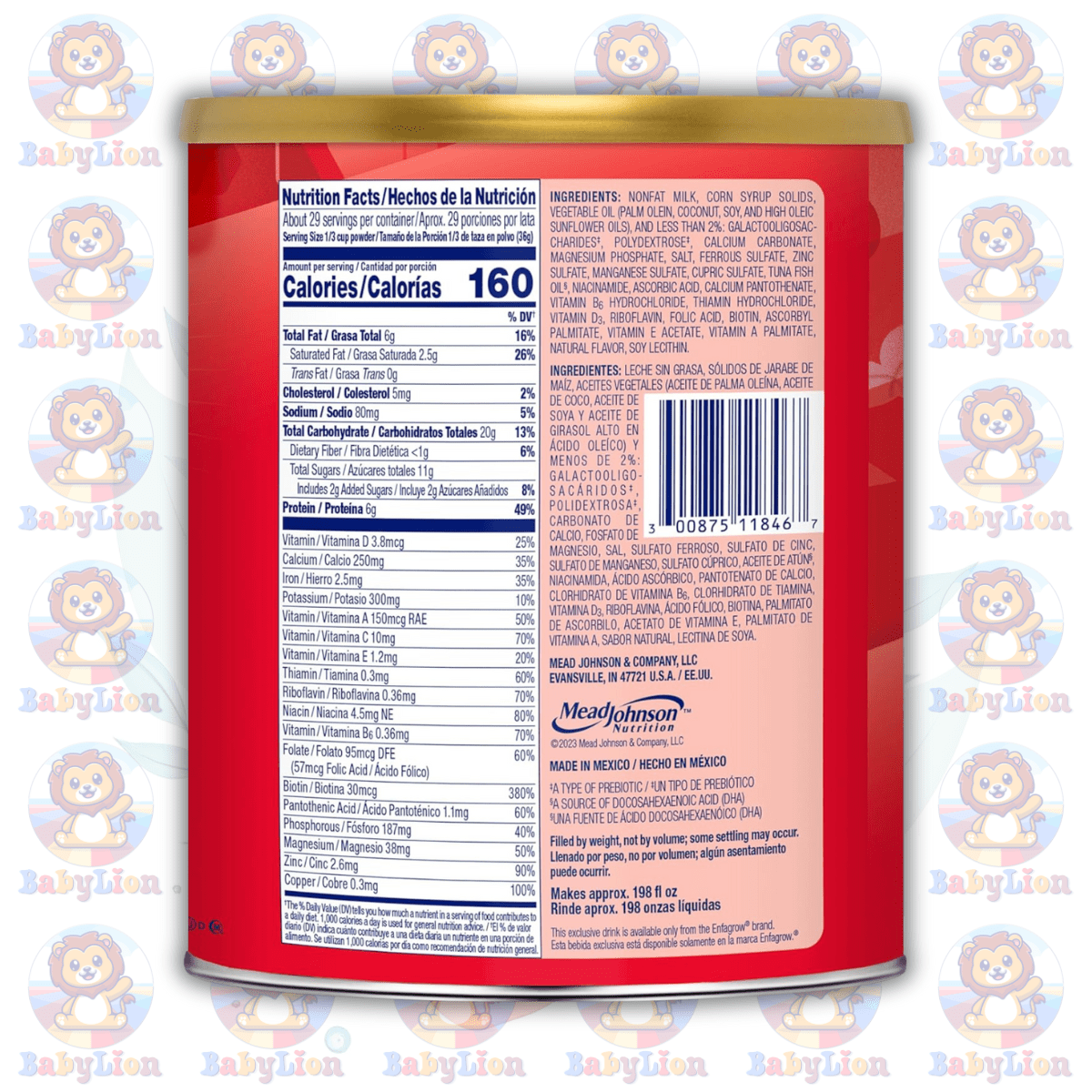 Enfagrow Premium Toddler Nutritional Drink - 1.04Kg Can Image 03 Enfagrow Premium Toddler Nutritional Drink - 1.04Kg Can - With Omega-3 Dha, Prebiotics - For Brain Growth &Amp; Immunity - Image 3