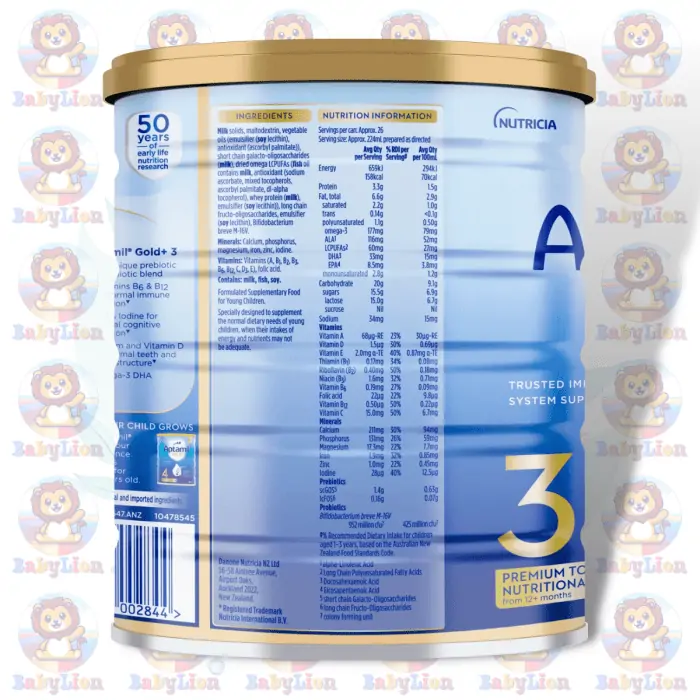 Aptamil Gold+ Stage 3 Premium Toddler Nutritional Formula - 900G - From 1 Year - Image 4