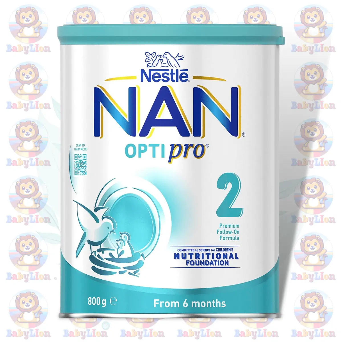 Nestle Nan Optipro Stage 2 - 800G - Premium Follow-On Formula - For Infants 6-12 Months - High-Quality Nutrition - Image 1